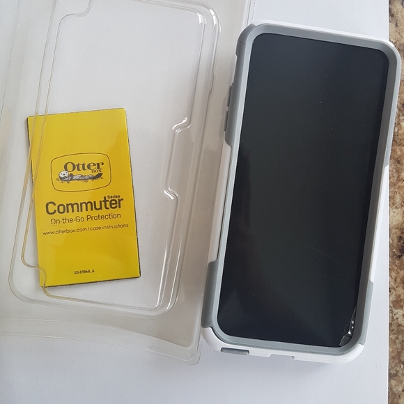 Iphone 6 Plus/6s Plus comuuter case White/Gray - Picture 2 of 3